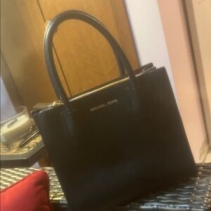 Michael Kors Black Satchel Bag